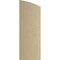 Ekena Millwork Rough Sawn 3 Board Joined Board-n-Batten w/Elliptical Top Faux Wood Shutters, 16 1/2W x 76H, PR SHUBJL16X76RSPR - alternate 6